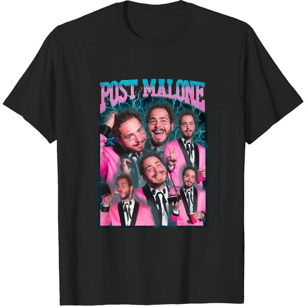 Posty Fan T-Shirt: Post Malone Graphic Design-image