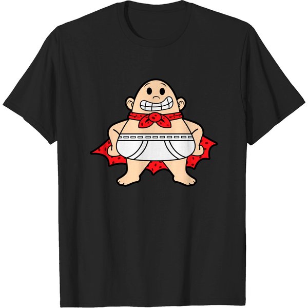 Cute Captain Underpants - Captain Underpants - T-Shirt-image