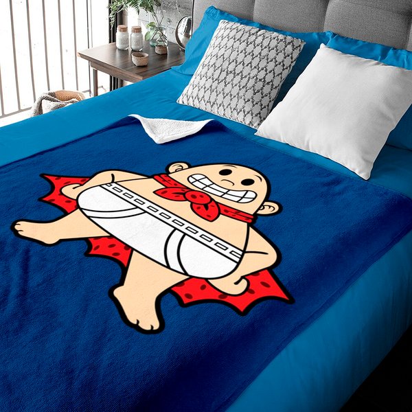 Cute Captain Underpants - Captain Underpants - Baby Blankets-image