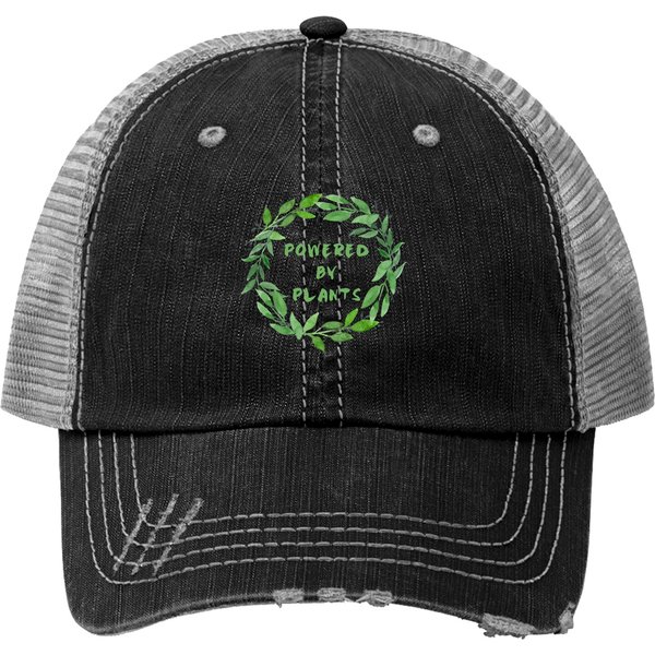 Powered By Plants - Powered By Plants Print Trucker Hats-image