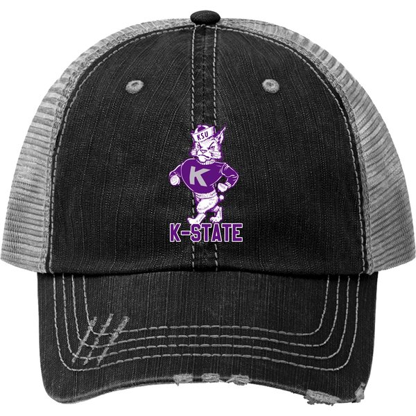 Vintage Willie The Kansas State Wildcat Mascot Baseball Cap-image