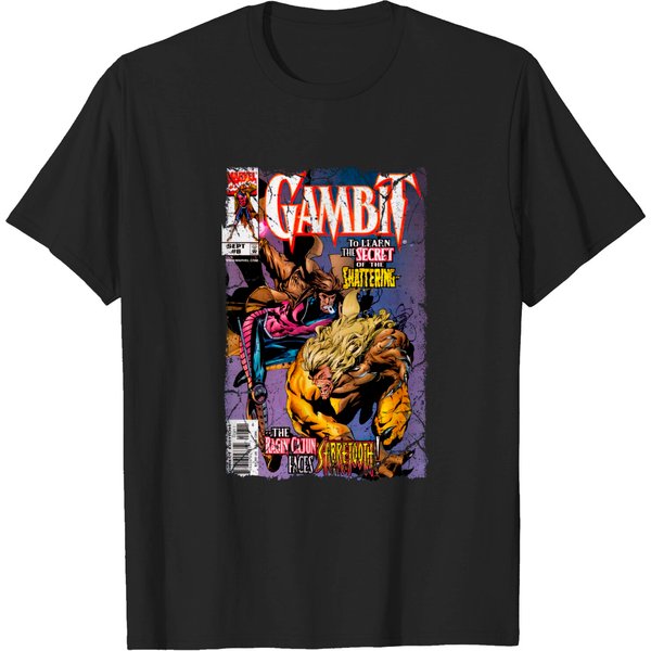 Gambit Vs Sabretooth - Gambit - T-Shirt-image