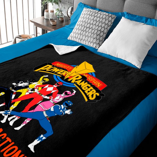Mighty Morphin Power Rangers! - Power Rangers - Baby Blankets-image
