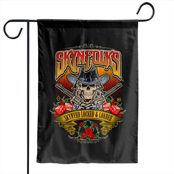 Lynyrd Skynyrd Garden Flags