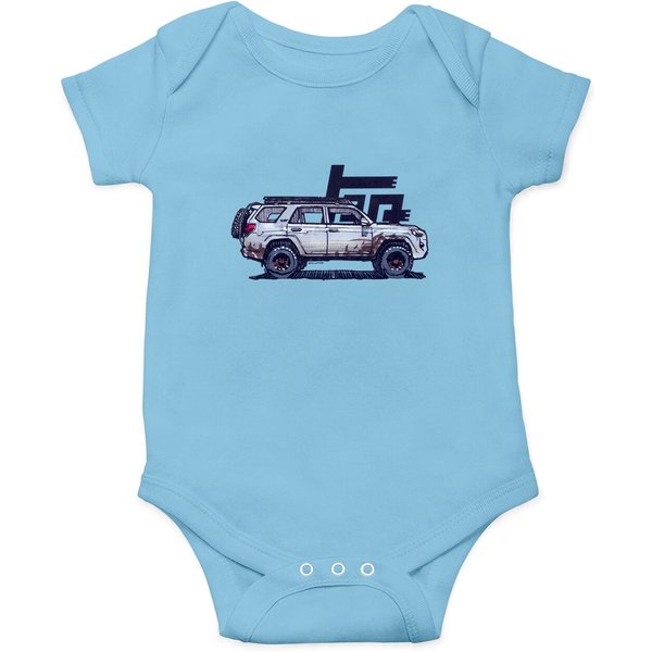 5Th Gen 4Runner Trd - Ghost - 4Runner - Onesies-image