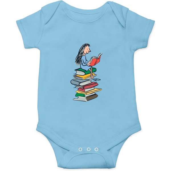 Bookworm Girl Gift Matilda Roald Dahl - Matilda - Onesies-image
