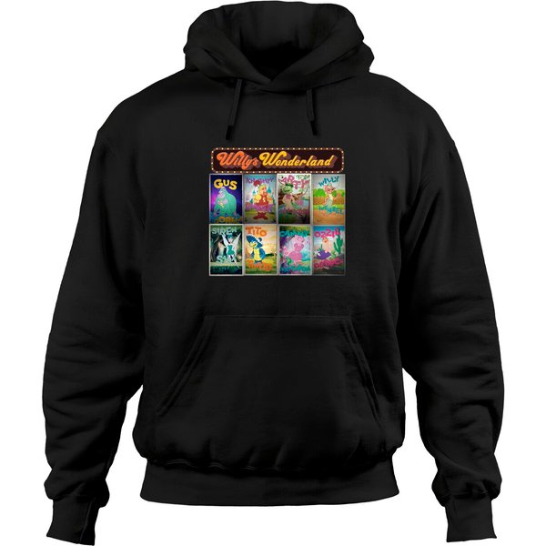 Willy's Wonderland Characters - Willys Wonderland - Hoodies