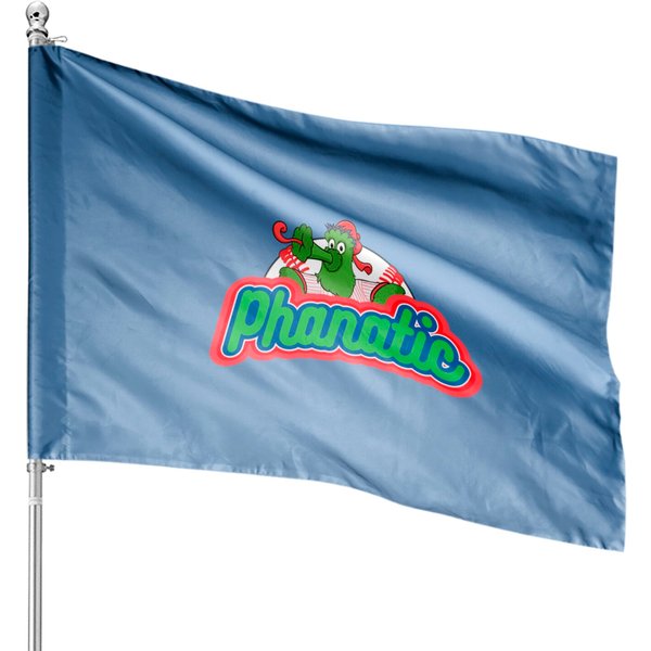 Philly Phanatic Baseball Mascot Design - Philadelphia Baseball - House Flags-image