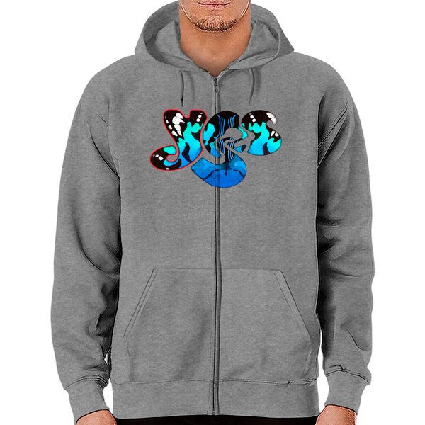 Yes Band New Zip Hoodies-image