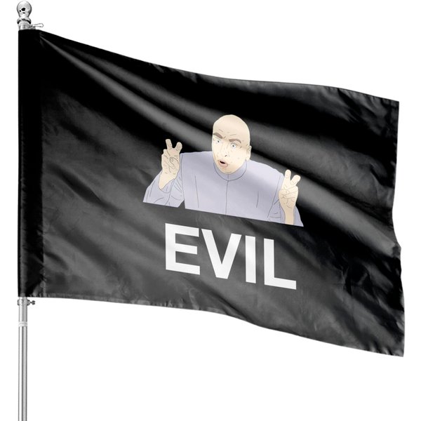 Dr Evil - Austin Powers - House Flags-image