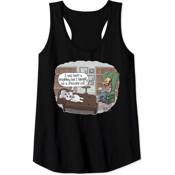 Pillsbury Doughboy Therapy. - Pillsbury Doughboy Therapy - Tank Tops-image