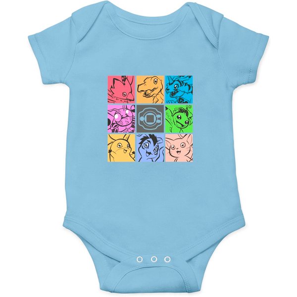 Digisquad! - Digimon - Onesies-image