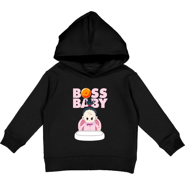 Boss Baby Pan - Dragon Ball - Kids Pullover Hoodies-image