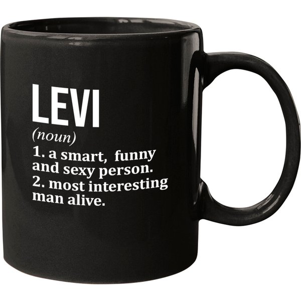 Levi Name - Levi Name - Mugs-image