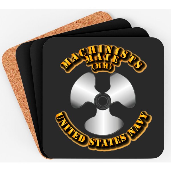 Navy - Rate - Machinists Mate - Navy Rate Machinists Mate - Coasters