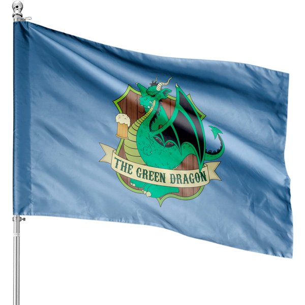 The Green Dragon Pub - Cheers - House Flags-image