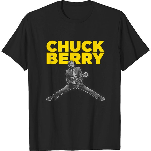 Chuck Berry :: King Of Rock N Roll Icon Fanart - Chuck Berry - T-Shirt-image