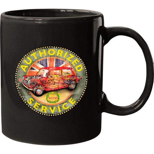 Authorized Service - Mini Cooper - Mechanic - Mugs-image