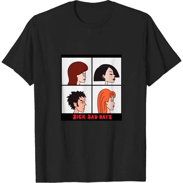 Sick Sad Days - Daria - T-Shirt-image