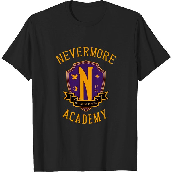 Nevermore Academy Shirt, Wednesday Addams T-Shirt, Nevermore Academy T-Shirt-image