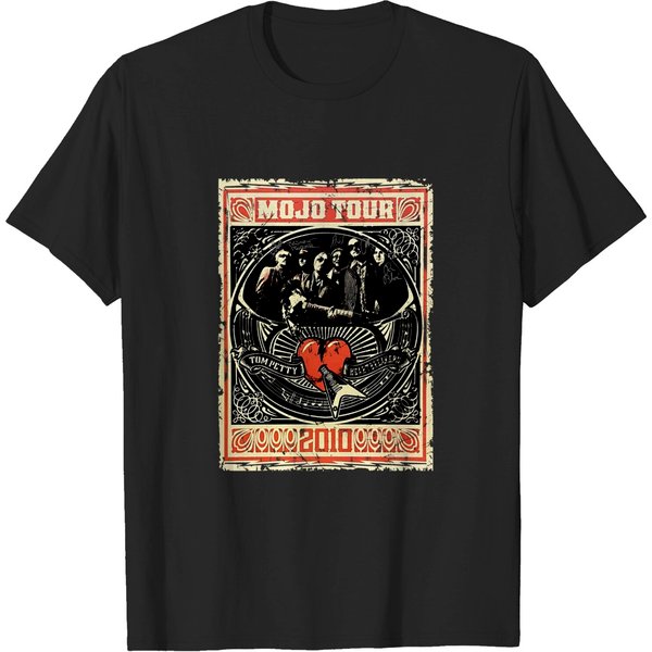 Tom Petty And The Heartbreakers Mojo Tour 2010 T-Shirt-image