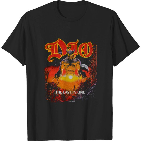 Dio Last In Line Tour T-Shirt, Dio Band T-Shirt-image