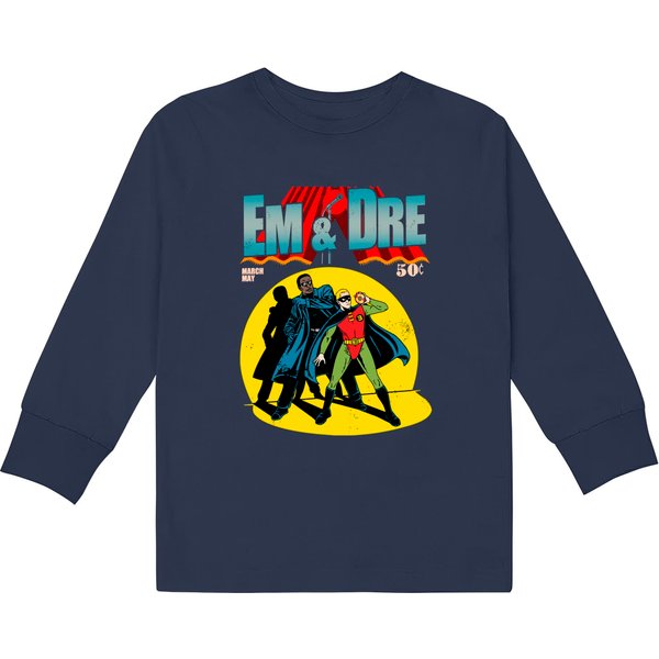 Slim Shady Eminem And Dr.Dre Kids Long Sleeve T-Shirts-image