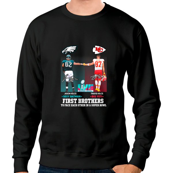Kelce Brothers Sweatshirts - Travis And Jason-image