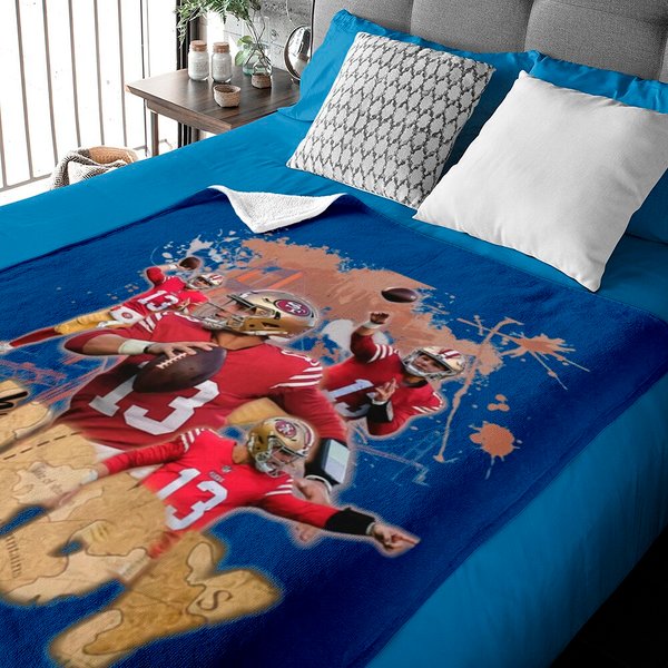 Brock Purdy Baby Blankets - San Francisco Brock Purdy Baby Blankets-image