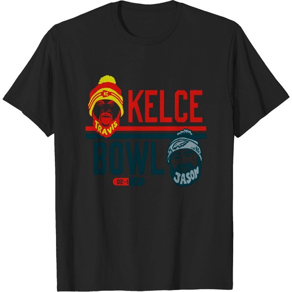 Kelce Bowl 02-12-23 T-Shirt, Super Match 2023 Shirt, Kelce Brothers Shirt-image