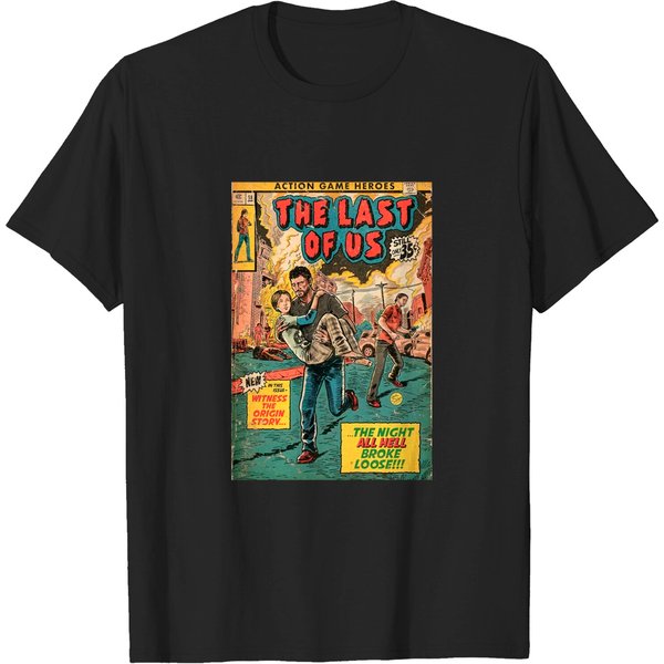 The Last Of Us - Intro Comic Cover Fan Art Shirt-image