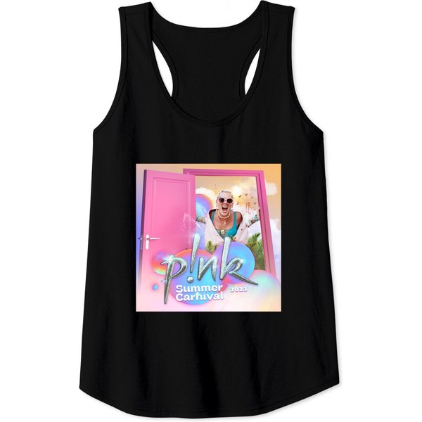 P!Nk 2023 Summer Carnival Tour Tank Tops, Pink Tour Tank Tops-image