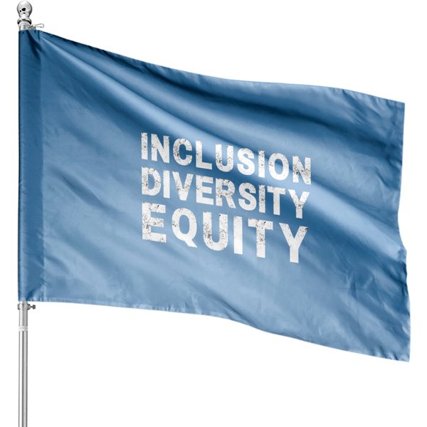 Inclusion Diversity Equity House Flags-image