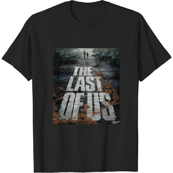 The Last Of Us Shirt, Ellie And Joel T-Shirts, Cotton Gaming Tee Gift-image