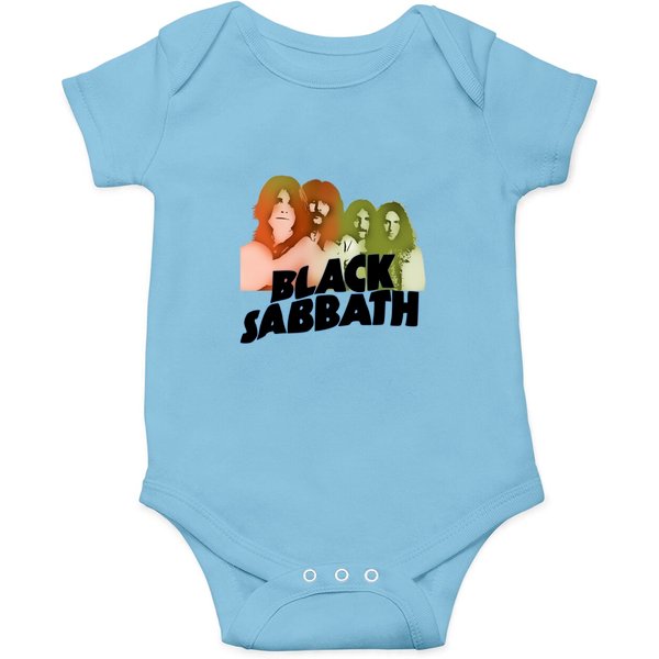 Black Sabbath Official Sketch Premium Onesies-image