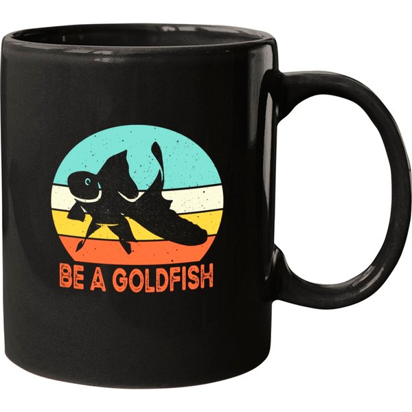 Vintage Be A Goldfish - Be A Goldfish - Mugs-image