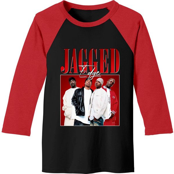 Vintage Jagged Edge Tour Baseball Tee-image