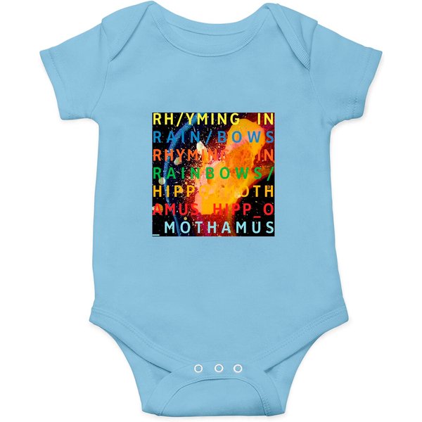 Radio Head Onesies, In Rainbows, Rock Band Onesies, Onesies Gift
