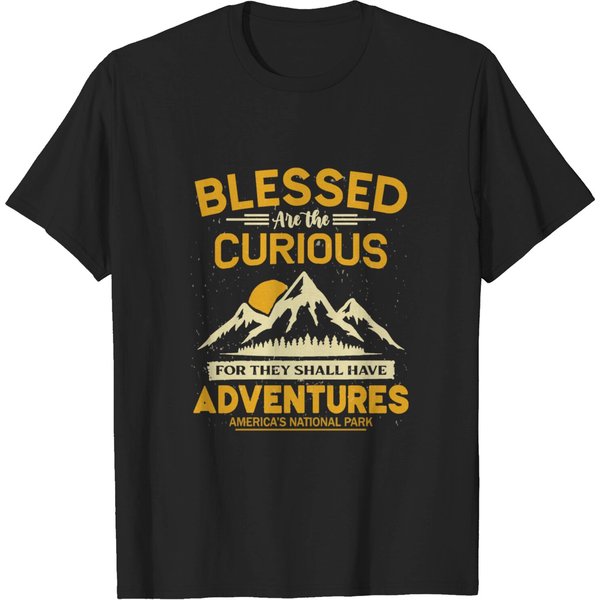 Blessed Are The Curious T-Shirts-image