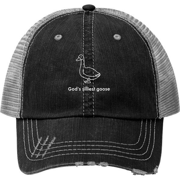 God's Silliest Goose Print Trucker Hats, God's Silliest Goose Sweater-image