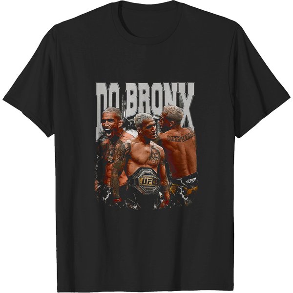Charles Oliveira Shirt, Charles Oliveira Do Bronx Bootleg 90S Style T-Shirt-image