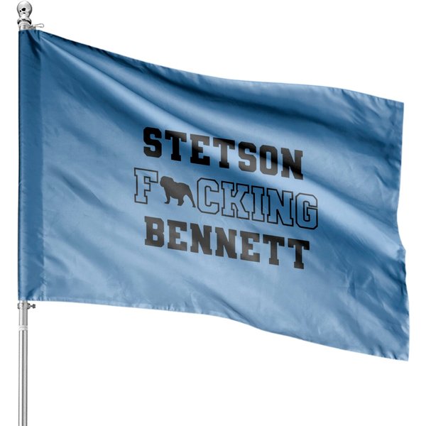 University Of Georgia Stetson Bennett House Flags-image