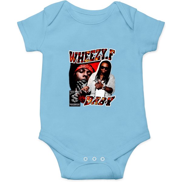 Lil Wayne Weezy F Baby Hip Hop Vintage Onesies-image