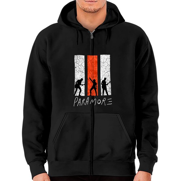 Vintage Paramore Zip Hoodies, Paramore Fan Gift-image