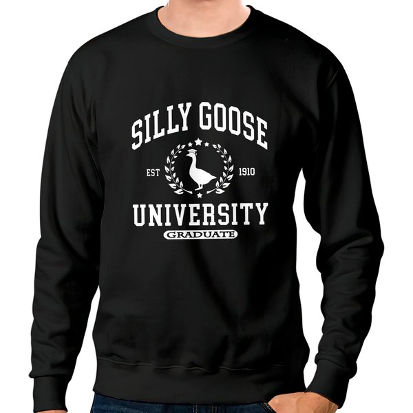Silly Goose University Crewneck Sweatshirt-image
