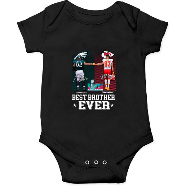 Chiefs And Eagles Kelce Brother Onesies
