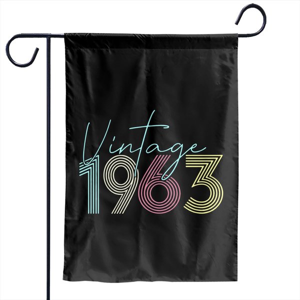 1963 Vintage Garden Flags - 60Th Birthday Gifts-image