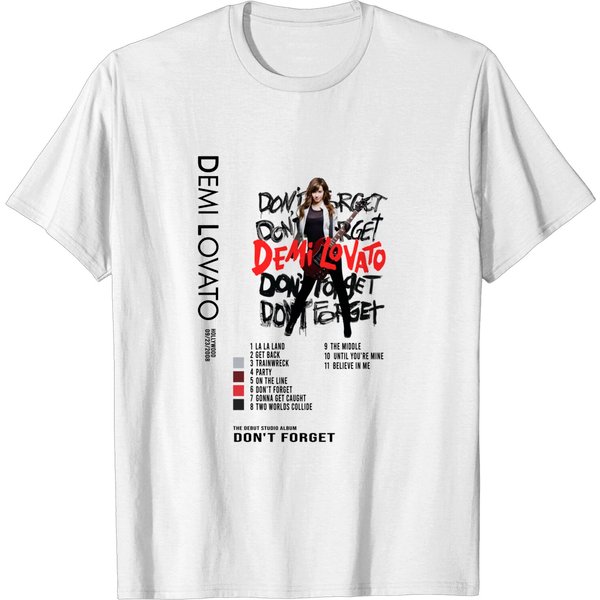 Demi Lovato - Don't Forget - Album Shirt-image