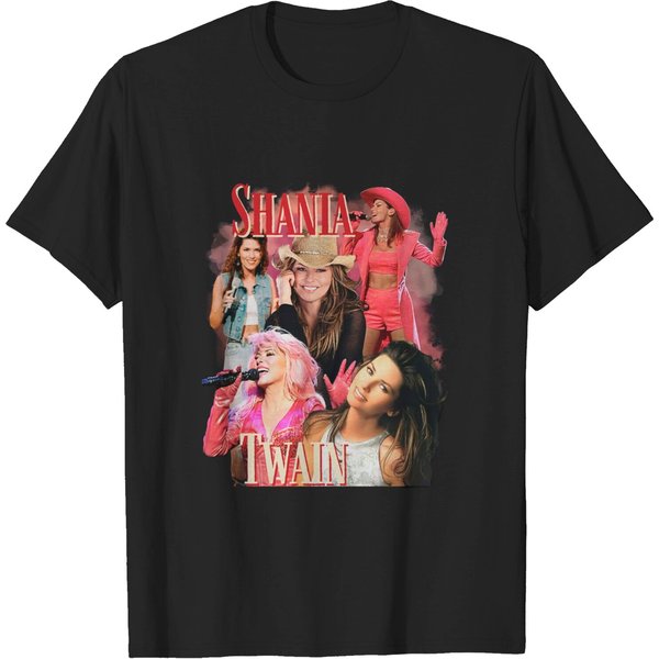 Shania Twain Vintage Shirt, Bootleg Rap 90S Style Vintage Shirt Lets Go Girls Country Tshirt-image