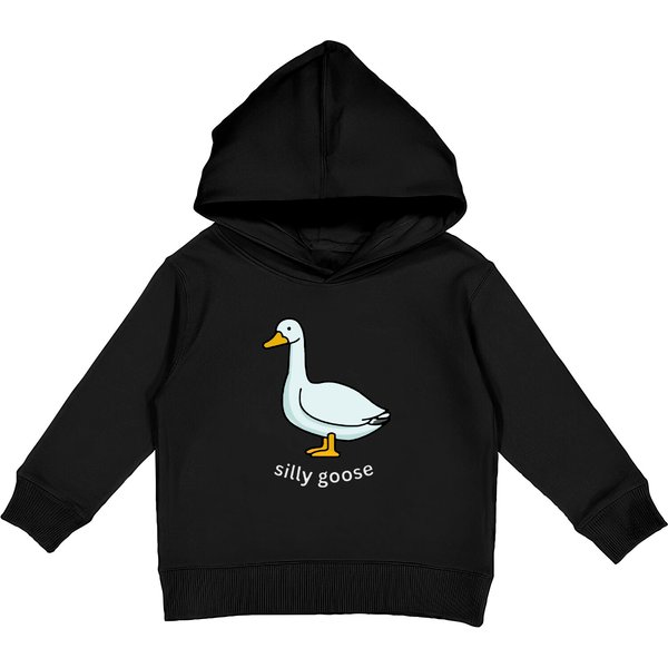 Silly Goose Kids Pullover Hoodies, Goose Kids Pullover Hoodies-image